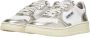Autry Witte Platina Leren Sneakers Vintage-geïnspireerd Wit Dames - Thumbnail 114