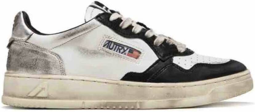 Autry Vintage lage sneakers met handgemaakte details Multicolor Heren