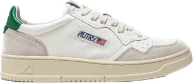 Autry "Medalist Lage Leren Suede Sneakers" Meerkleurig