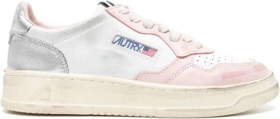 Autry Low-Top Sneakers Sup Vint Low-Top Sneakers With Smooth in poeder roze
