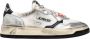 Autry Vintage Wit Goud Sneakers Geperforeerde Tip Multicolor Dames - Thumbnail 1