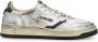 Autry Vintage Zilver Wit Leren Sneakers Multicolor Heren - Thumbnail 14