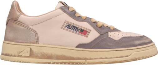 Autry Vintage Lage Sneakers voor Mannen