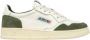 Autry Vintage Medalist Leren Sneakers Groen Wit White Dames - Thumbnail 13