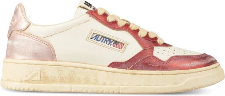 Autry Low-Top Sneakers sup vint low divers in rood