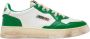 Autry Vintage Leather Sneakers Blanc Vert - Thumbnail 1