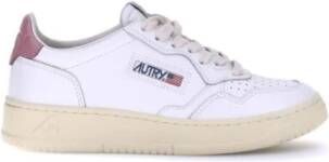 Autry Vintage Leren Lage Sneakers
