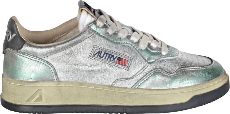 Autry Vintage Leren Sneakers Super Model