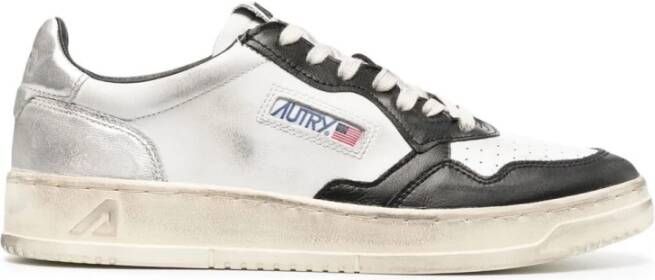 Autry Vintage lage sneakers met handgemaakte details Multicolor Heren