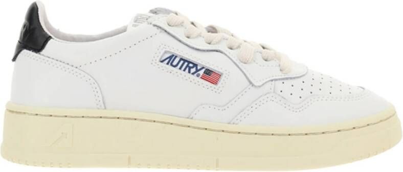 Autry Vintage Low-Top Leren Sneakers