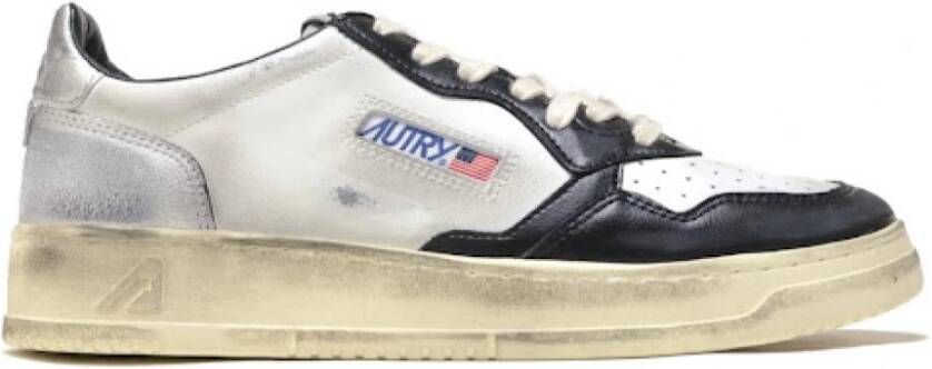 Autry Vintage Medalist Low Super Sneakers Black Dames