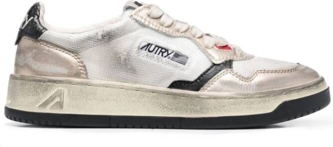 Autry Vintage Medalist Low Witte Sneakers White Dames