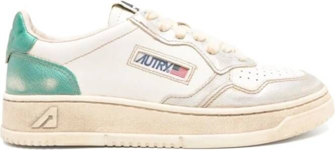 Autry International Low-Top Sneakers autry medalist super vintage low bleu silver in groen
