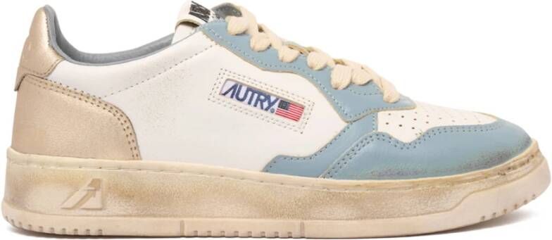 Autry Low-Top Sneakers Sup Vint Low Sneakers in wit