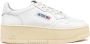 Autry Vintage Platform Leren Sneakers Wit White Dames - Thumbnail 1