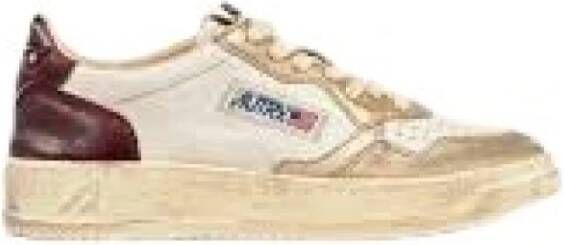 Autry Vintage Platinum Violet Lage Sneakers