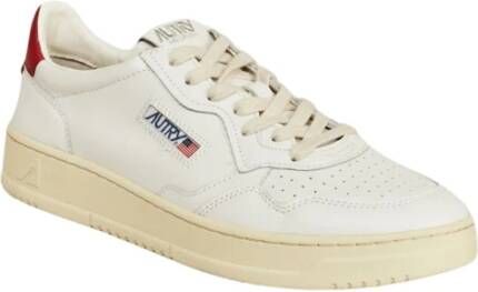 Autry "Medalist Low Sneakers Stijlvol en Duurzaam" Wit Heren