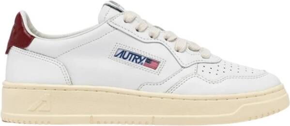 Autry Vintage Stijl Lage Leren Sneakers