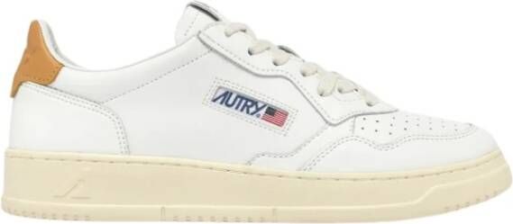 Autry Vintage Stijl Lage Witte Sneakers