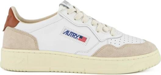 Autry Vintage Stijl Leren Sneaker White Dames