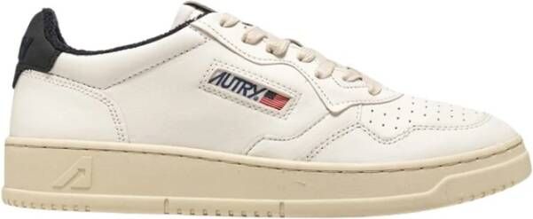 Autry Vintage stijl Medalist lage sneakers White Heren