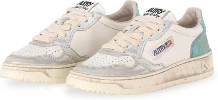 Autry Low-Top Sneakers Sneaker in Vintage-Optik in groen