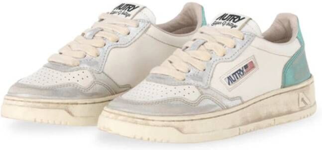 Autry Low-Top Sneakers Sneaker in Vintage-Optik in groen
