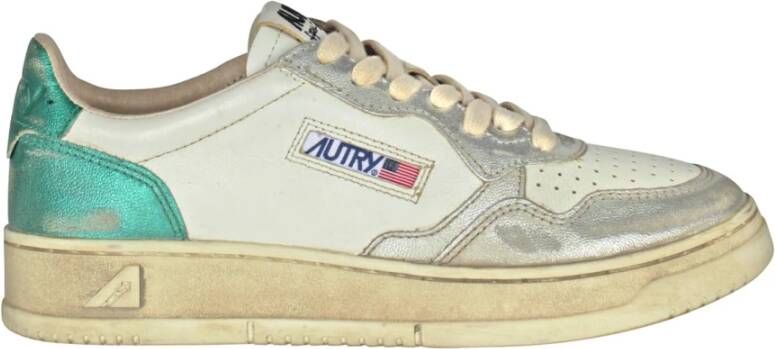 Autry Vintage Stijl Sneakers Multicolor Dames