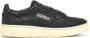 Autry Vintage Stijl Zwarte Leren Sneakers Black Heren - Thumbnail 1