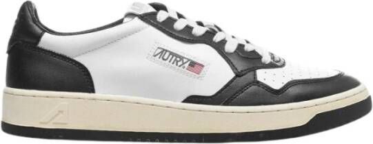 Autry Zwarte Sneakers met Raffelige Panelen Zwart Heren