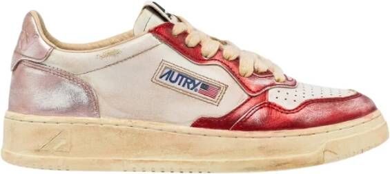 Autry Vintage Super Tennis Sneakers voor vrouwen