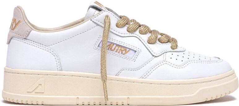 Autry Vintage Tennisschoenen Medalist Low Wit