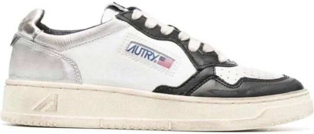 Autry Vintage-geïnspireerde lage sneakers Gray