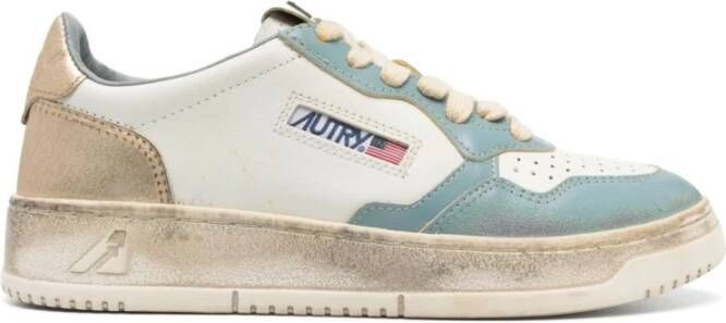 Autry Low-Top Sneakers Sup Vint Low Sneakers in wit