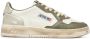 Autry Vintage Zilver en Khaki Sneakers Green Heren - Thumbnail 1