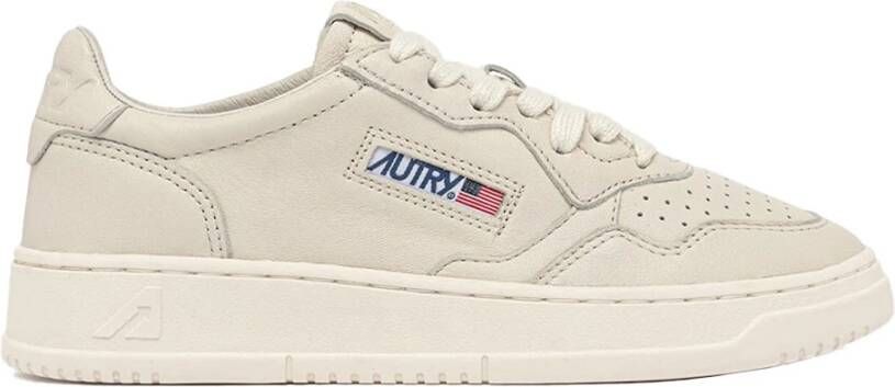 Autry Winter Witte Lage Sneakers