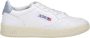 Autry Wit Blauw Medalist Lage Sneaker White Heren - Thumbnail 2