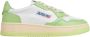 Autry Wit en Lime Gecombineerde Sneakers Wit Dames - Thumbnail 1