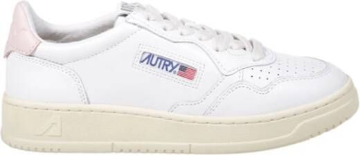 Autry Witte Leren Sneakers met Iconische Achterzak White Dames - Foto 13
