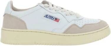 Autry WitBeige Lage Top Sneakers