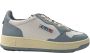Autry Wit Blauw Leren Basketbalsneakers Blue Heren - Thumbnail 3