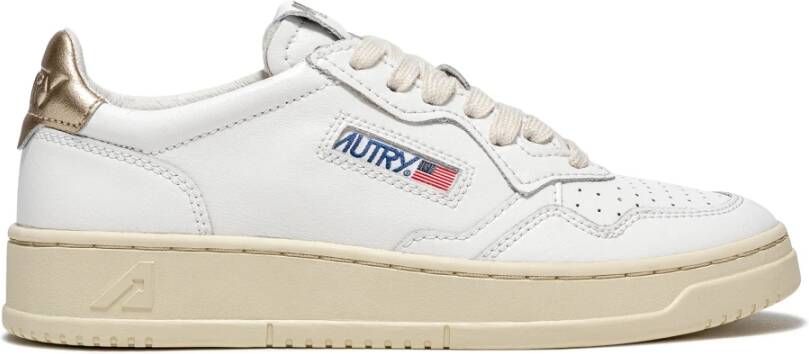 Autry Wit goud Leren Sneakers - Foto 2