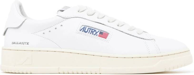 Autry Low-Top Sneakers Classic White Dallas Leather Sneakers in wit - Foto 4