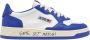 Autry Witte Blauwe Sneakers Medalist Laag - Thumbnail 1