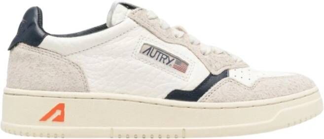 Autry Witte Dames Lage Sneakers Multicolor Heren