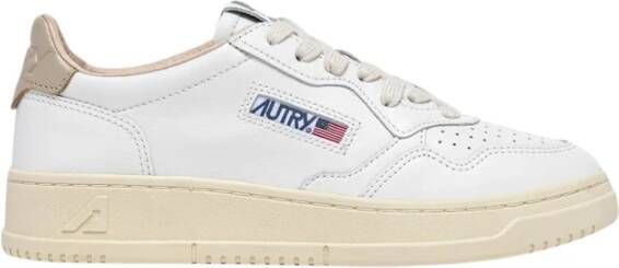 Autry Witte Sneakers met Logoinzetstukken - Foto 5