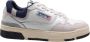 Autry Witte en blauwe suède sneakers Multicolor Heren - Thumbnail 1