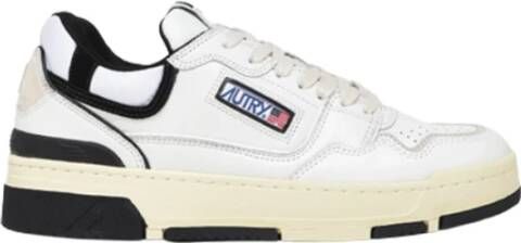 Autry Moderne CLC Sneakers met Levendig Basketbal-geïnspireerd Design White Heren