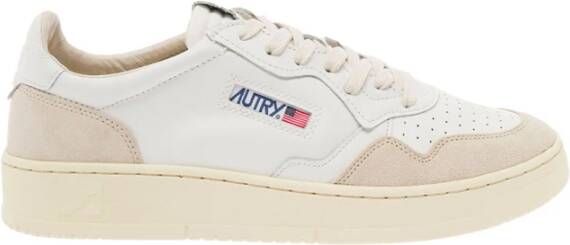 Autry Action low top sneakers heren leer leer rubber Stof 39 Wit