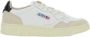 Autry Witte lage sneakers met beige suède White Heren - Thumbnail 1